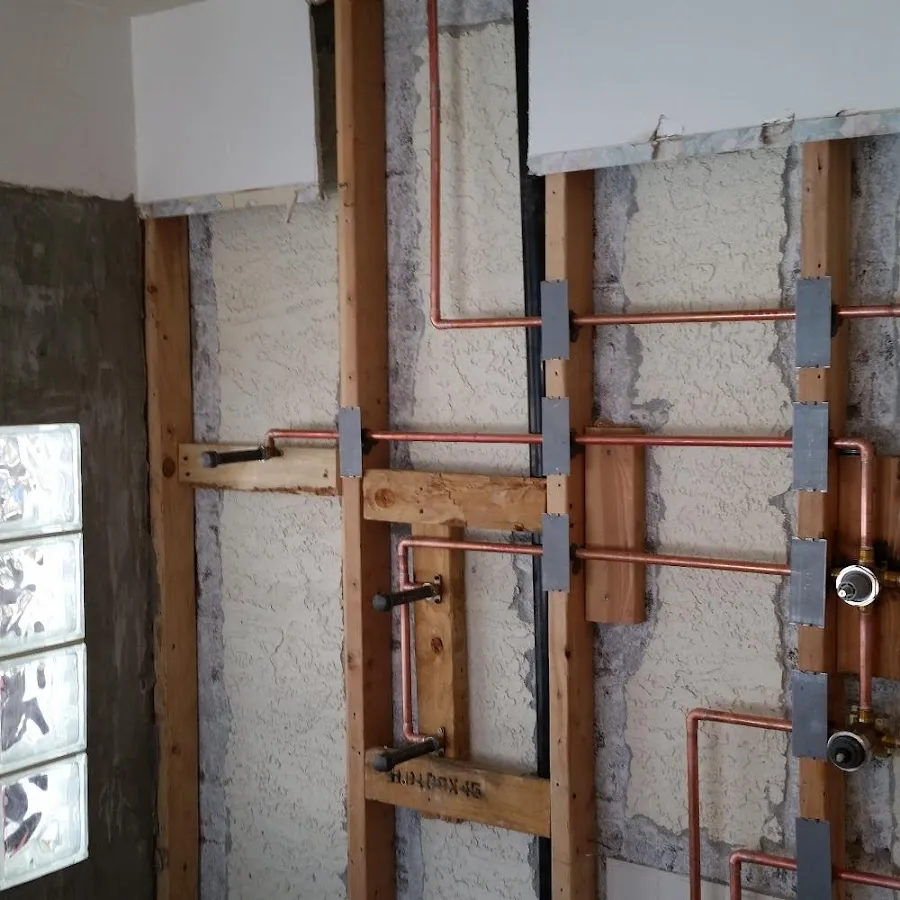 Copper pipe installation for Burst Pipe Repair in Newington